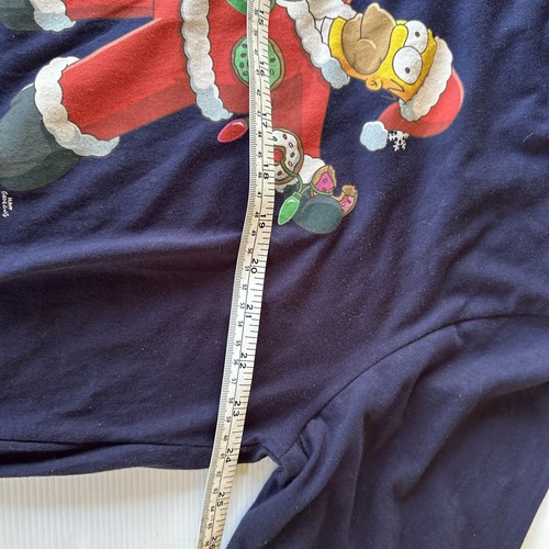 The Simpsons  Cotton T-shirt Homer D'oh Ho Ho Christmas 3XL VGC Licenced - Bild 6 von 8