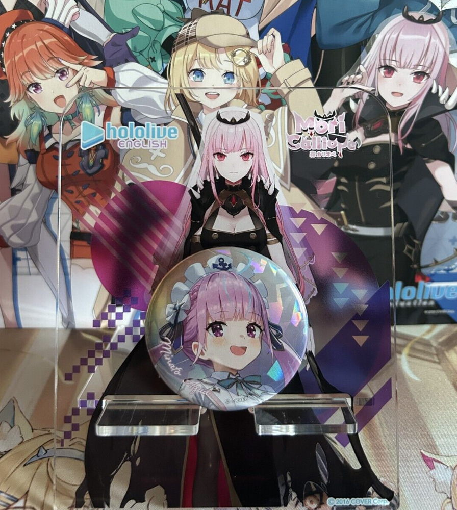Hololive 5th fes Capture the Moment Button Badge - Minato Aqua