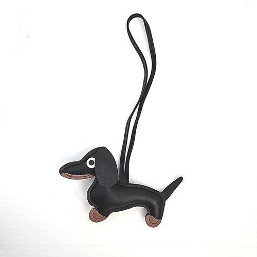 Dackel Leder Charm für Deko, Tasche, Rucksack, Auto, Schlüssel ~ für ALLE DOXIE Fans - Bild 8 von 11
