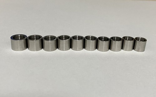 Titanium Alloy Snooker Cue Ferrule - Precision Engineering 8.25mm - 11.00mm - Picture 5 of 5