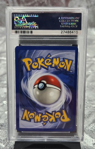 #70 2000 Pokemon Rocket Zubat 1st Edition PSA 9 Mint - Picture 2 of 2
