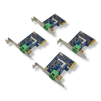 Lot of 4 HP 56Kbps PCIe Data/Fax Modem Card Concorde 503095 LSi