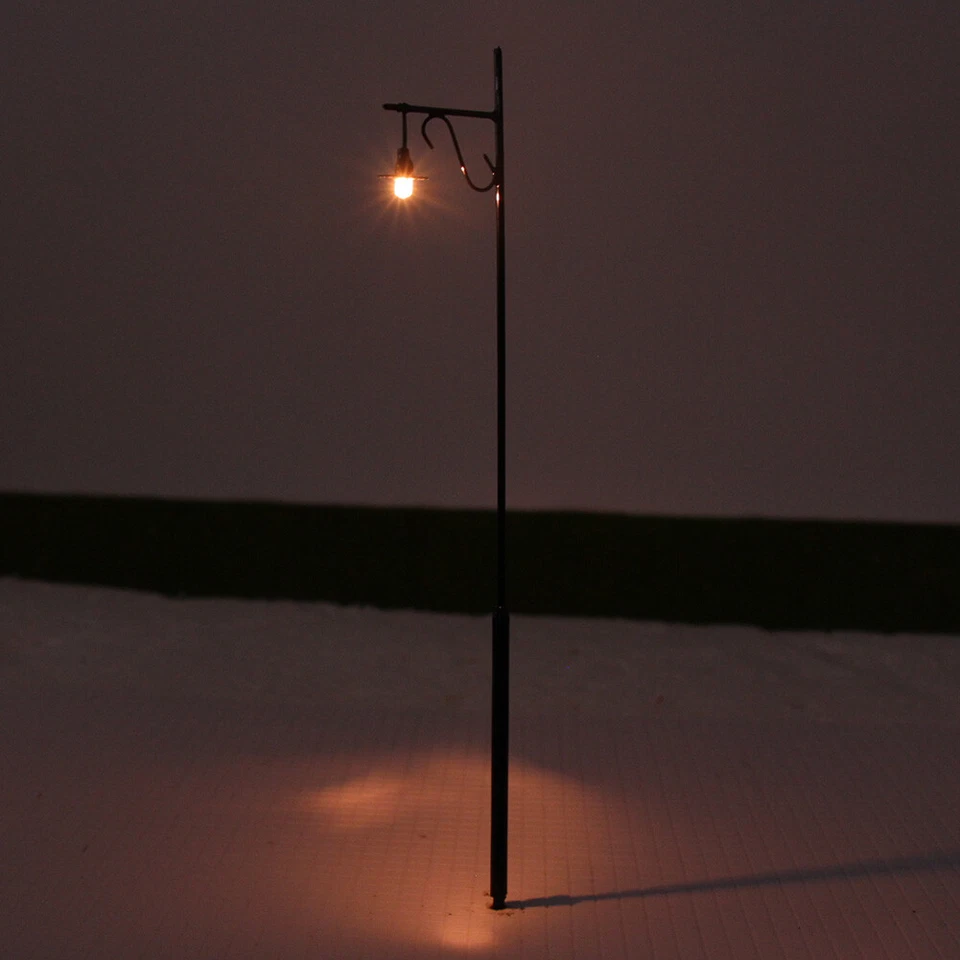 5 Stk. Spur 0 Modell Bahn Leuchte Lampen 168mm Bonsai Landschaftsbau Dekoration - Bild 4 von 4