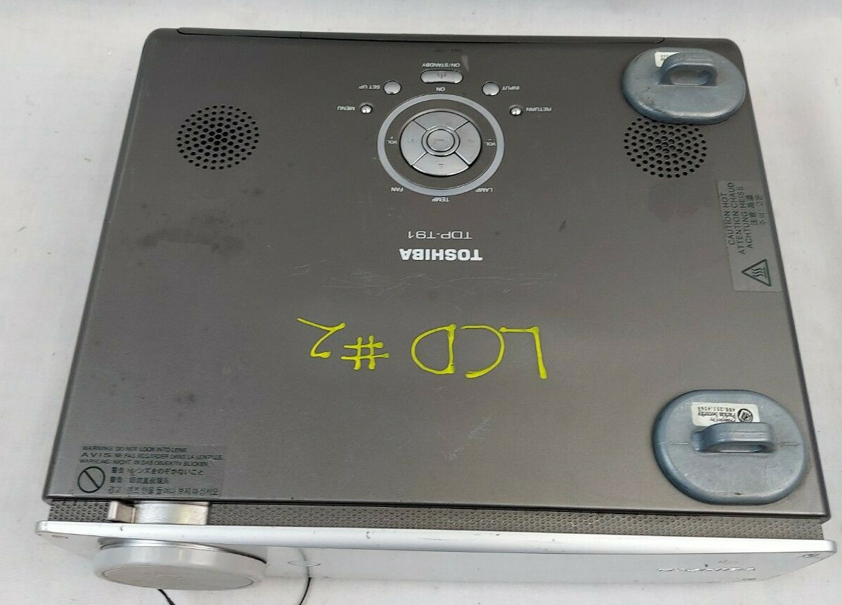 Toshiba TDP-T91A DLP Projector EB-3631 8467840542923| eBay