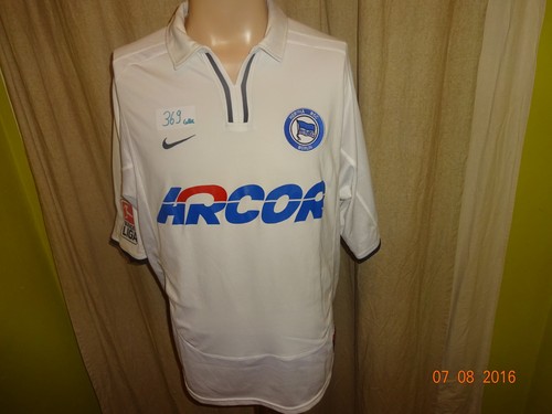 Hertha BSC Berlin Nike UEFA-Cup Spieler Trikot 02/03 "ARCOR" + Nr.17 Zilic Gr.L - Bild 6 von 6