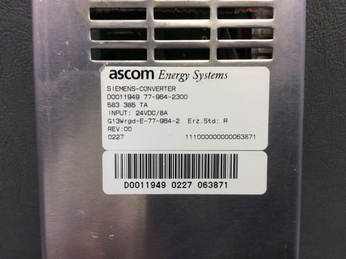 779642300 - ASCOM - 77-964-2300 Power supply unit RECONDITIONNE - Photo 3 sur 3