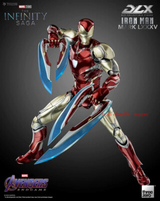 Threezero 3a Marvel Dlx Series Iron Man Mk85 Limited Action Figure