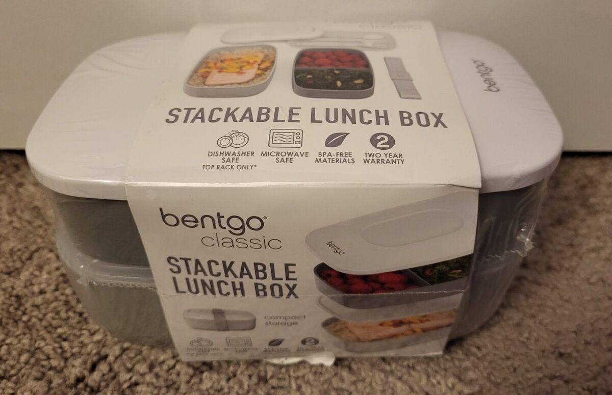 Bentgo Classic All-in-One Stackable Bento Lunch Box Containers in