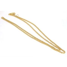 Gold Plated Loupe Chain Jewelers Diamond Eye Tool