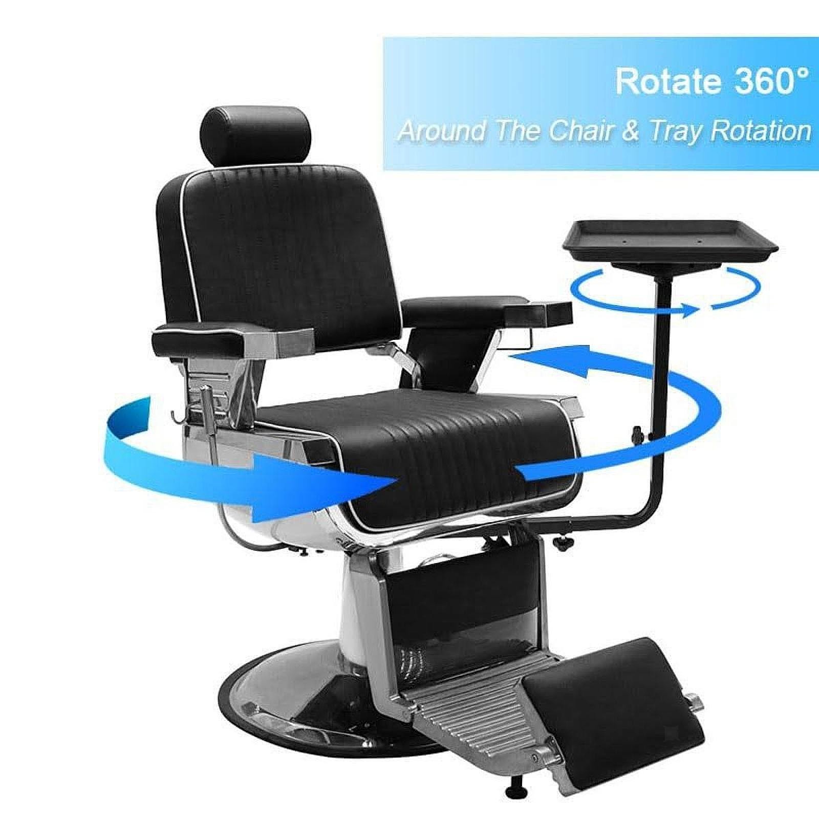 Accesorio de silla de salón Bandeja de silla de peluquero Bandeja de salón portátil Accesorio para cabello