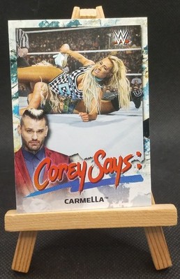 2019 Topps WWE - Corey Says Carmella #CG-4