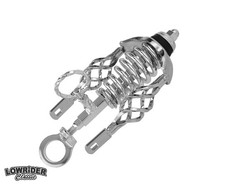 OG Lowrider Classic Springer Suspension Fork Slammer Cage Twist Kit Chrome