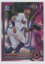 2022 Bowman Chrome Prospects Fuchsia Lava Refractor /199 Fran Alduey #BCP-39 g9j