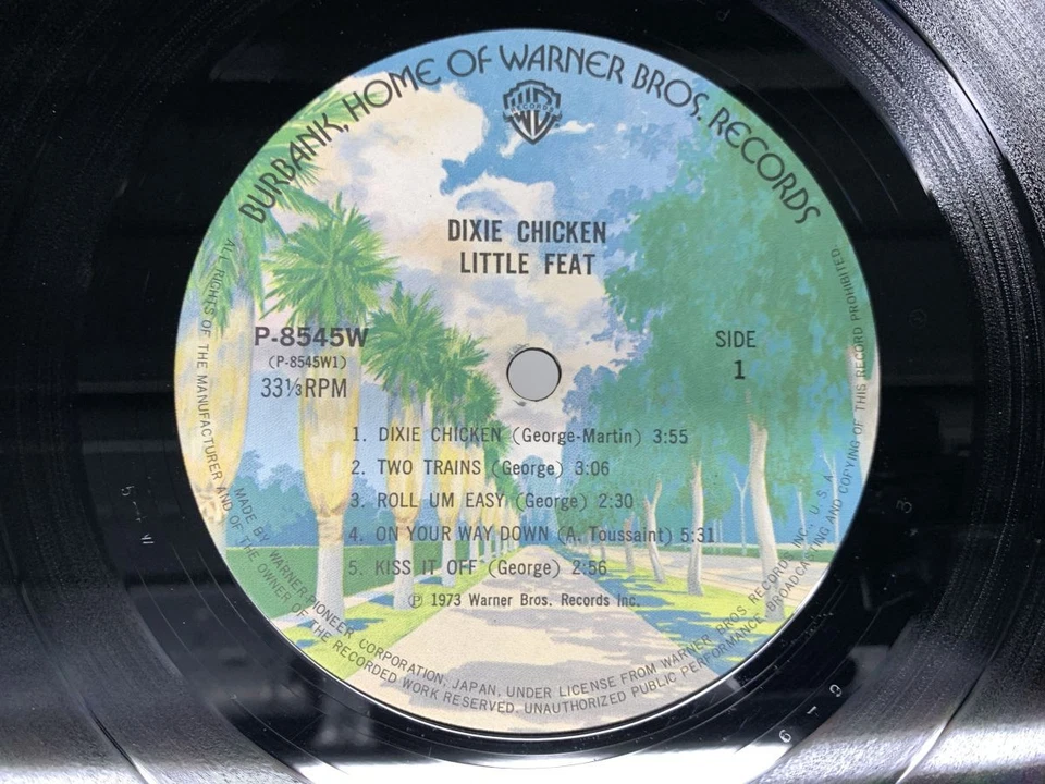 Little Feat Dixie Chicken Japan LP [57423ER] - Image 2 of 2
