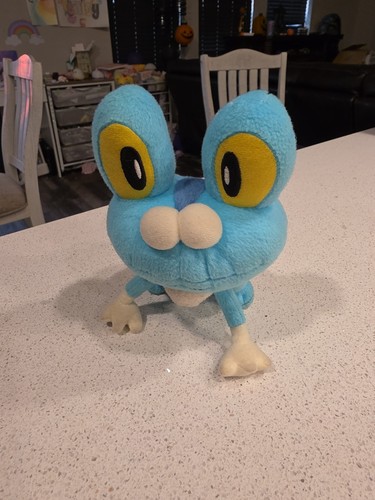 Pokemon FROAKIE Plush 7" Game Freak  2014 Tomy Pokémon Nintendo 7"