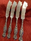 Frontenac By International Silver - Sterling Fish Knives (4)