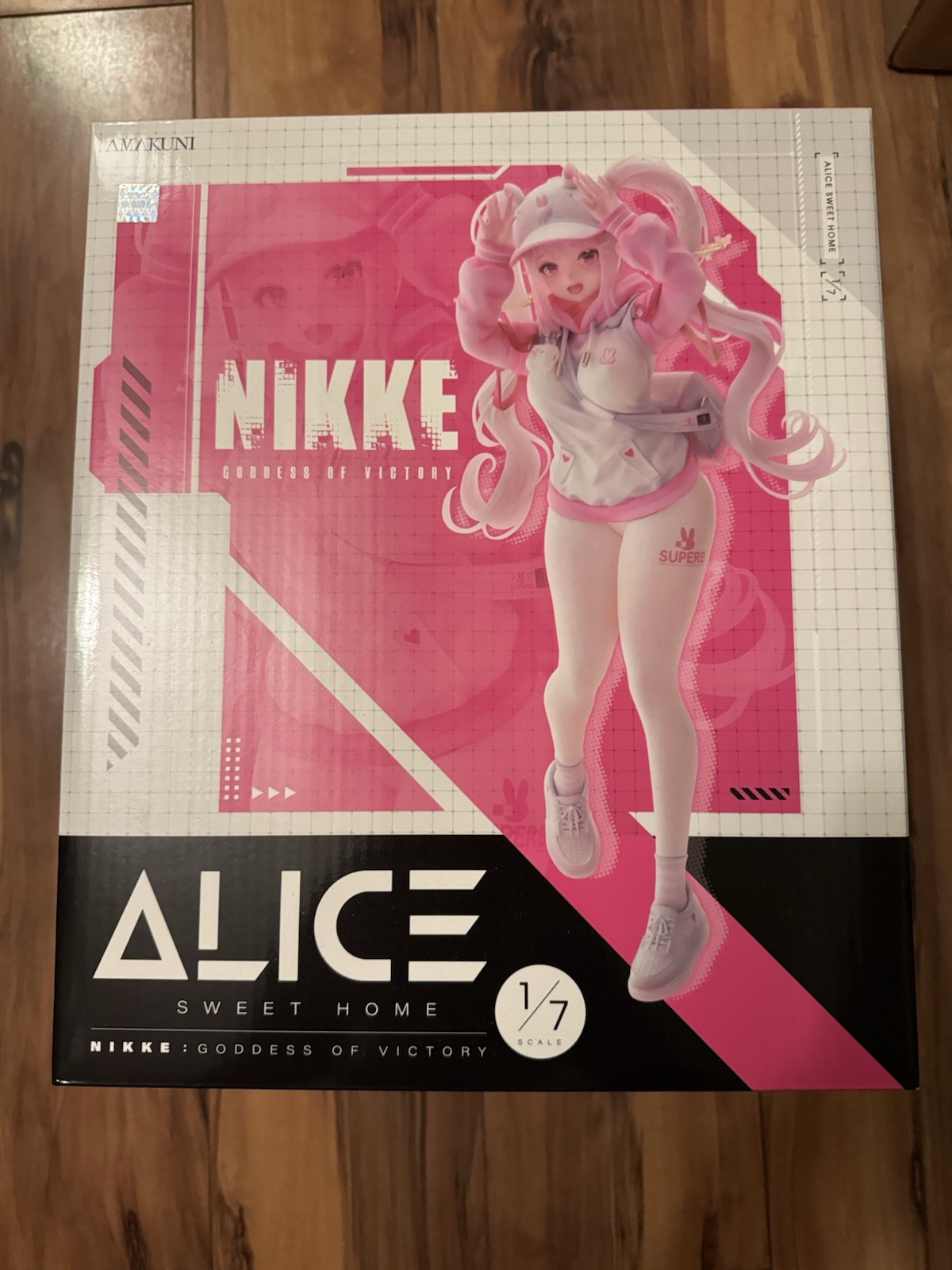 Amakuni Nikke Alice Sweet Home Edición Limitada. Figura escala 1/7 + placa frontal limitada