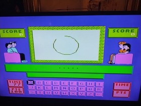 Win Lose or Draw Nintendo NES Game Cartridge Tested 