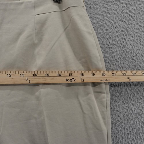 Chicos So schlankmachende Hose gerades Bein Größe 2 US 12 zierlich beige Damen Karriere NEU - Bild 7 von 14