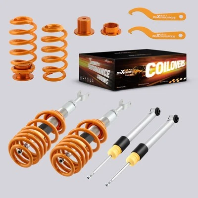 MAXPEEDINGRODS KIt Assetto a Ghiera Ammortizzatori for Audi A4 B6 B7 8E 8H 8E2 8ED 8HE