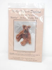 Holly Nelson 'Bentley' Mohair Teddy Bear Kit • Craft Cranberry Mountain 1997 NOS