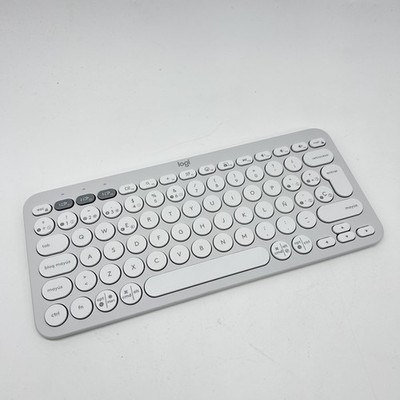 Logitech Pebble Keys 2 K380s   QWERTY-Layout (spanisch), weiß