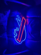 Buffalo Bills LED Neon Sign Wall Light Football Decor