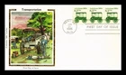 DR JIM STAMPS US COVER AMBULANCE TRANSPORTATION SERIES FDC COLORANO SILK CACHET