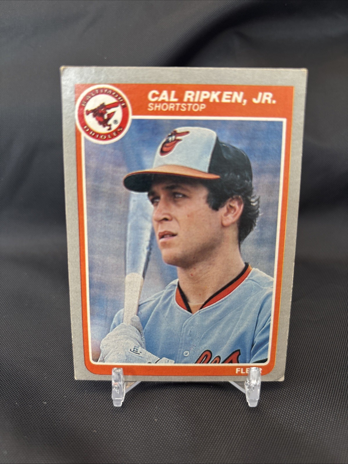 1985 Fleer #187 Cal Ripken, Jr. Baltimore Orioles
