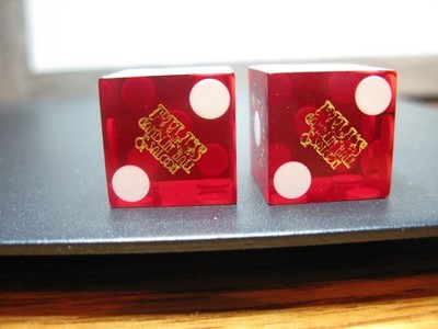 BILL'S CASINO DICE - Original Logo - Bills Gamblin Hall & Saloon Dice Las Vegas