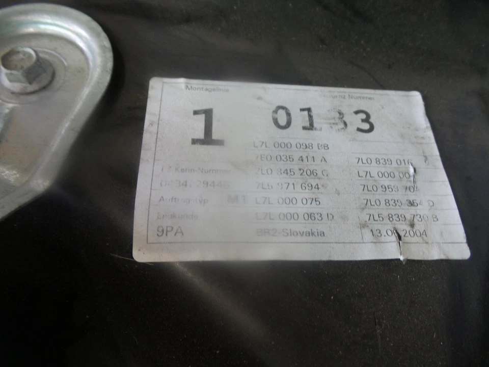 MANIVELLE / POIGNEE LÈVE VITRE ARRIÈRE DROITE / 140966 POUR PORSCHE CAYENNE 9PA - Photo 3/3