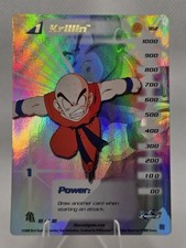 DBZ Dragon Ball Z FOIL Krillin 182 Hi-tech CCG Limited Saiyan Saga MP Score