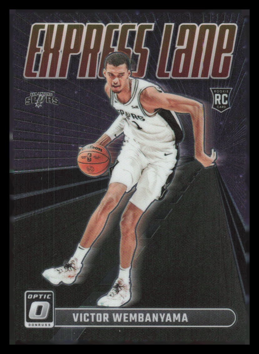 2023-24 Donruss Optic Express Lane #8 Victor Wembanyama