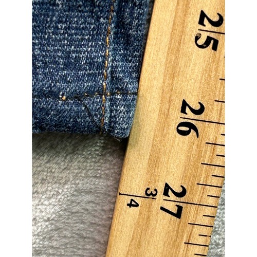 Guess Bootcut Jeans Vintage Y2K Dark Wash Denim Low Rise Womens Size 26 Western - Picture 5 of 14