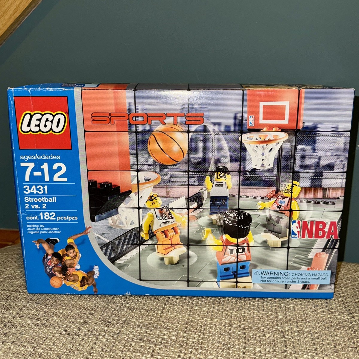 LEGO Sports Basketball 3431 Street Ball 2 Vs. 2 (2003) - New