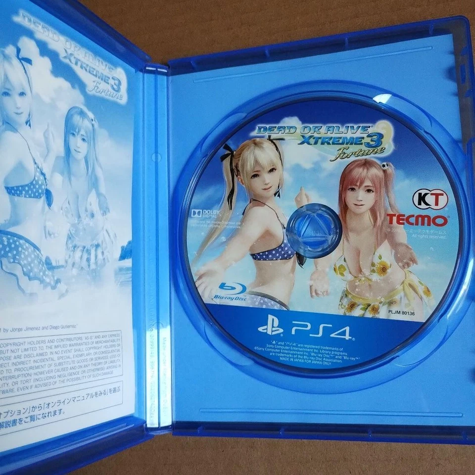 PS4 Dead or Alive Xtreme 3 Fortune KOUEI Japan Import - Image 3 of 3
