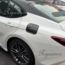 Car Door Gas Cover Fuel Tank Cap Trim Accessories Fit For Toyota Camry 2018-2025