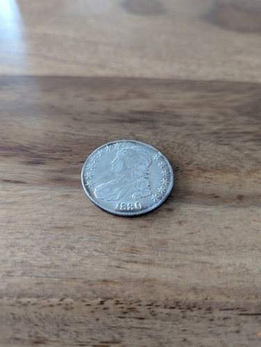 1830 United States Capped Bust Half Dollar, Large 0 - Picture 3 of 3