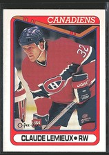 1990-91 O-Pee-Chee #451 Claude Lemieux
