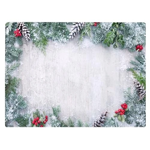 Winter Season Holly Pattern Kitchen Glass Cutting Board Decorative Mother's D...
Opens in a new wind