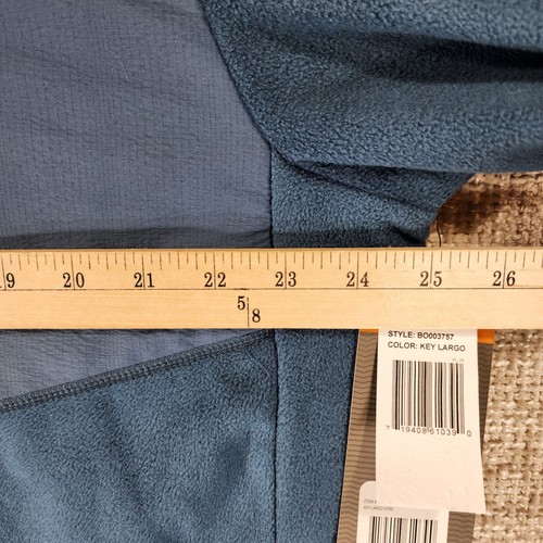 Balance Collection Outdoor Fleece Jacket Full Zip Mens XXL Key Largo Blue NWT - Picture 5 of 12