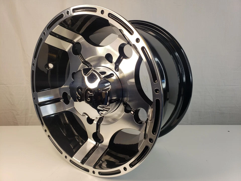 RUEDA LLANTA ATV algunos Kubota RTV X900 X1120 X1140 XG 850 Sidekick 12x7 4/110 5+2 BM Foto 3 de 4