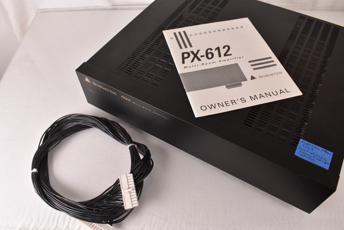 AudioAccess PX-612 Multi Room Amplifier for PARTS/REPAIR | eBay