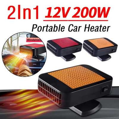 #ad #ad 12V 200W Heater Portable Heating Cooling Fan Defroster Demister for Car Truck $17.99