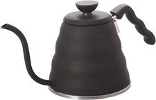 V60 "Buono" Gooseneck Drip Kettle 1200ml  Matte Black Pour Over Coffee New Trend