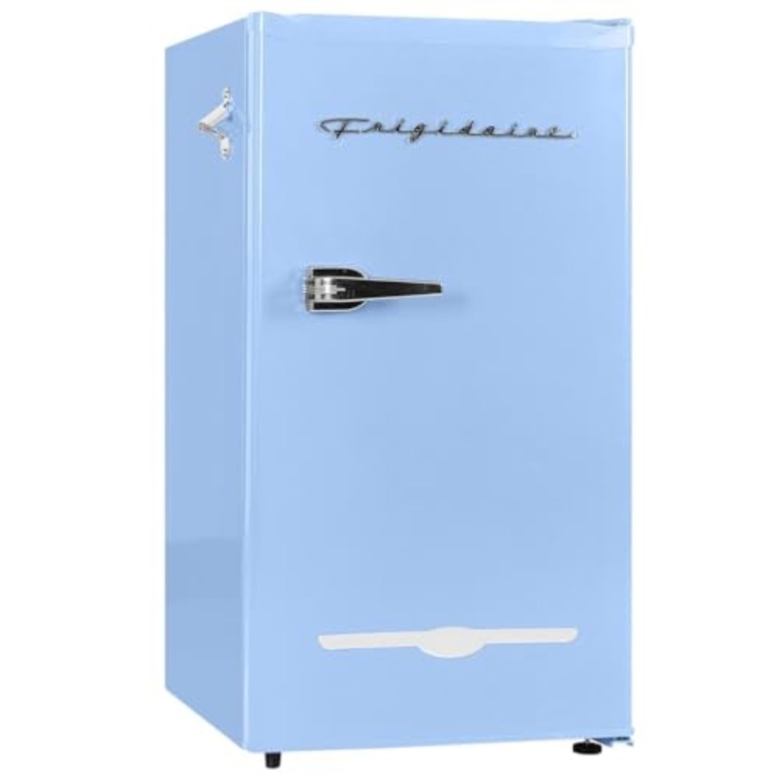 	Frigidaire Retro Compact Fridge with Chiller 3.2 cu ft Countertop Fridge with	
