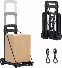 - Carrello Portatutto Pieghevole Con Fermacarico 30 Kg – Compatto E Richiudibile