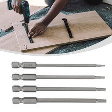 UK - 4pcs 1/4 Hex Shank Magnetic Head Screw Driver Screwdriver Bits 1.5 -3.0mm