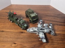 Lot Of 3 Toy Military Vehicles