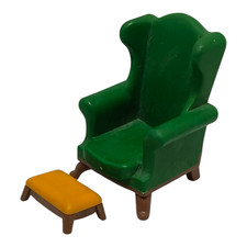 sympa fauteuil repose pied 1900 5310 5320 Playmobil ( mobilier  victorien ) 0807